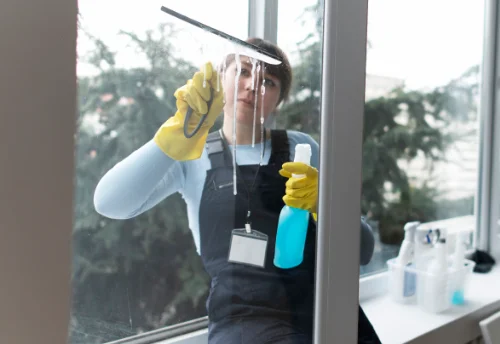 Nettoyage de vitres intérieures et extérieures à Salzuit